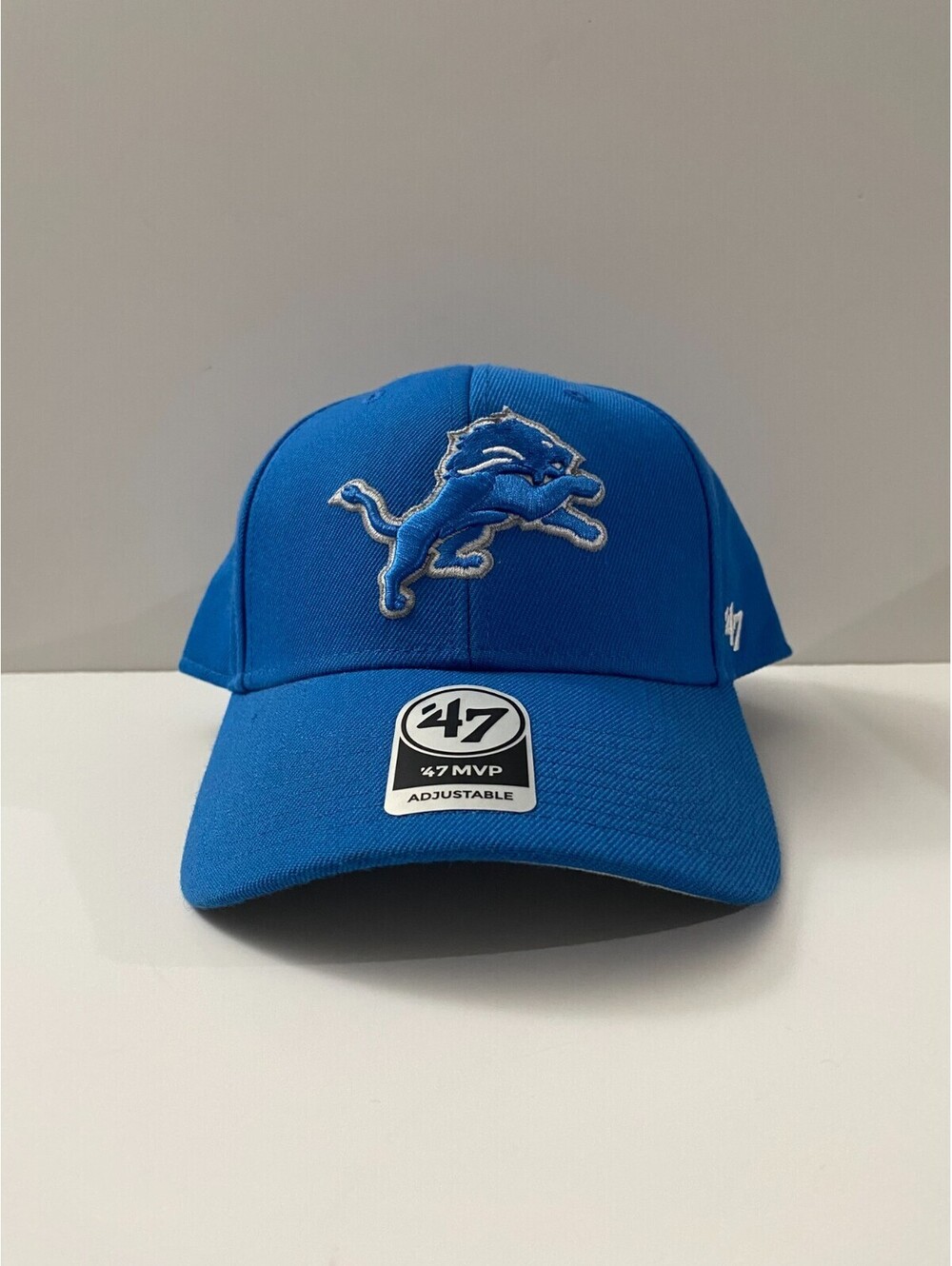 '47 Brand Primary MVP NFL Detroit Lions Football Team Cap Mens One Size Blue